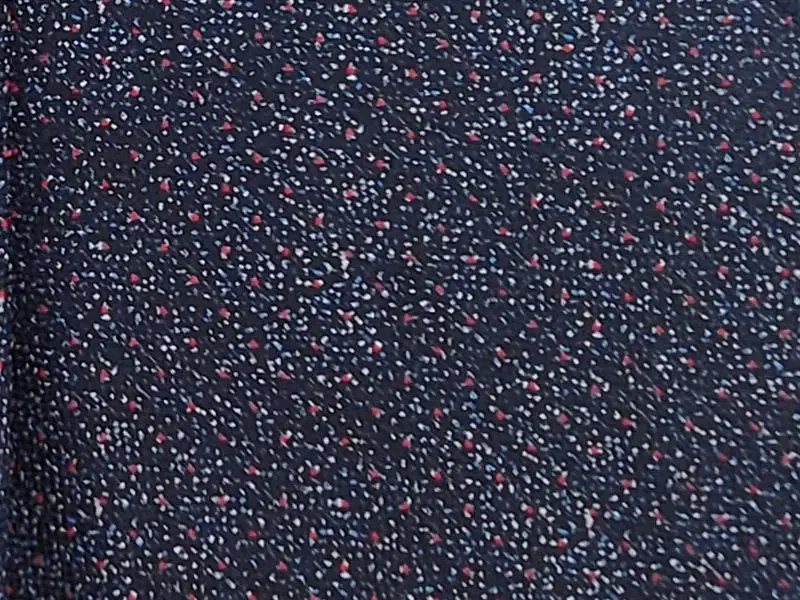 Navy & red polka dot tie and pocket square set - Image 3