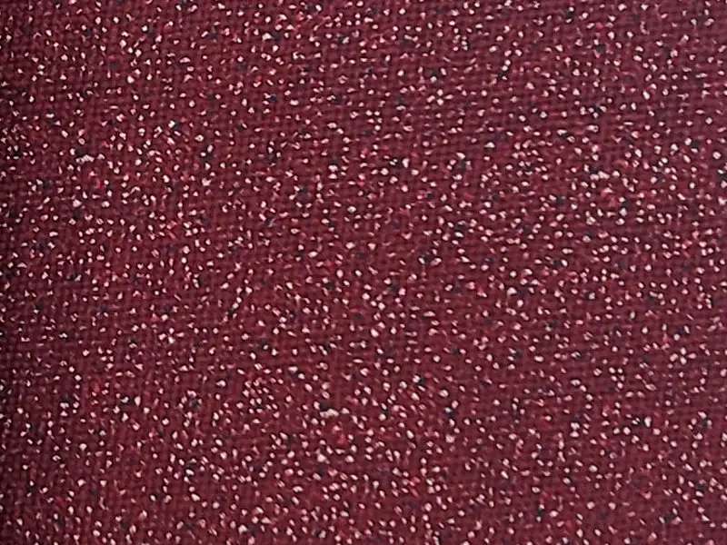 Maroon & navy polka dot tie and pocket square set - Image 3