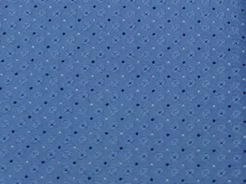 Sky blue-toned microdot patterned tie - Image 3