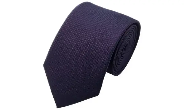 Purple-toned houndstooth patterned tie