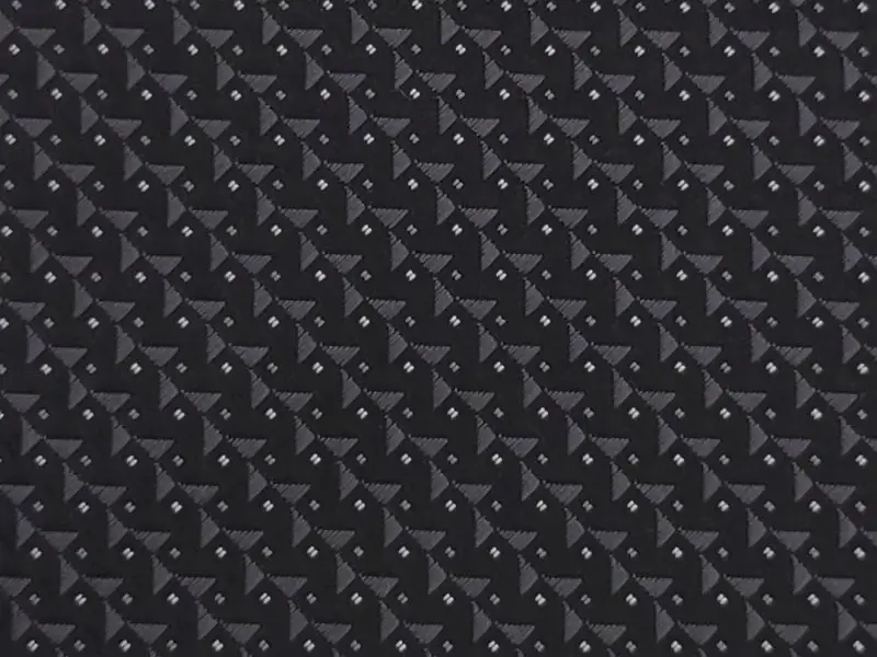 Grey and black-toned patterned tie - Image 3