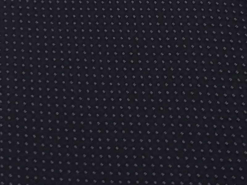 Navy and khaki-toned micro patterned polka dot tie - Image 3