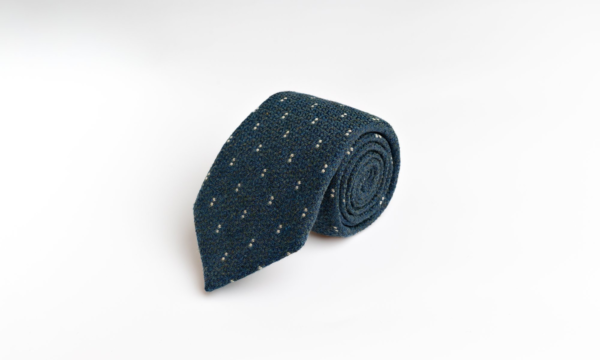 Teal Patterned Tie