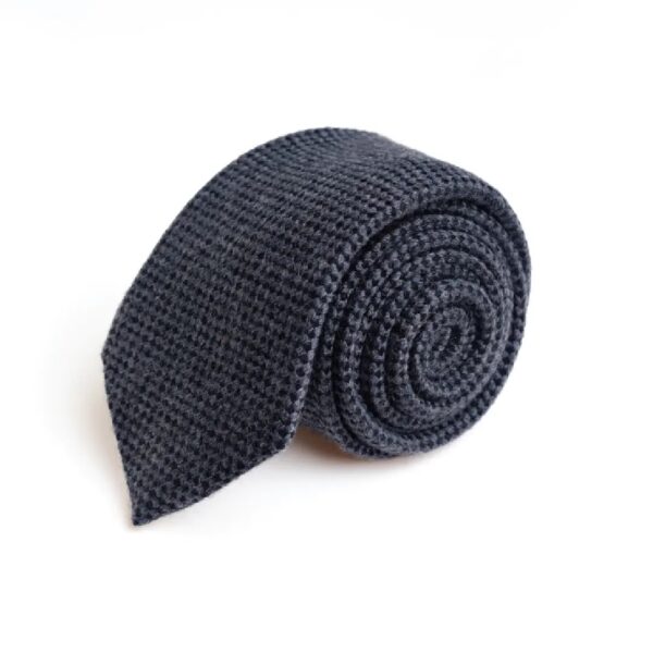 grey-and-black-check-tie